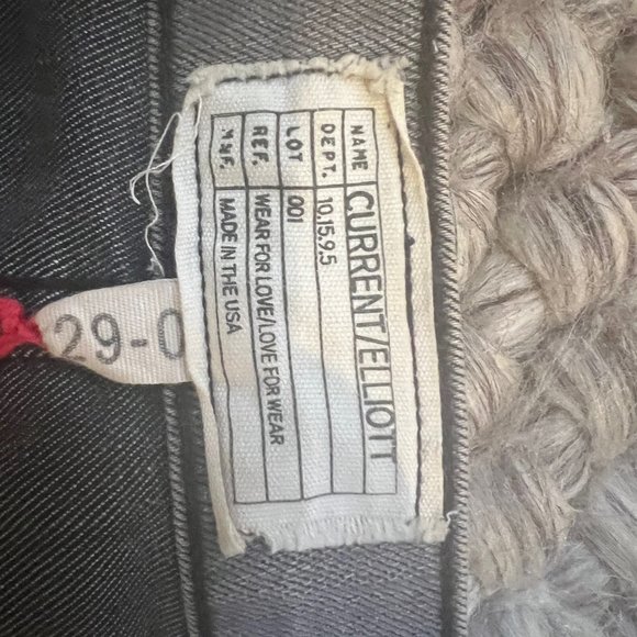 CURRENT/ELLIOTT  The Stiletto jean - Never worn! size 29 - Picture 7 of 7